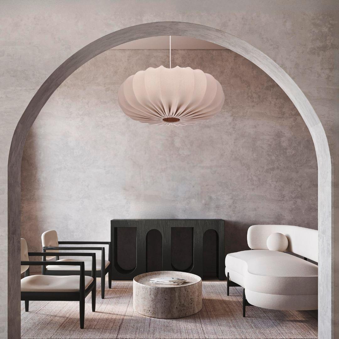 Pendelleuchte 31-39231 Caffe - Hellbraun/Weiß, KONVENTIONELL, Kunststoff/Metall (66/66/120cm)