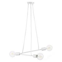 Pendelleuchte 5033/Sb - Weiß, Design, Metall (65/10/75cm)