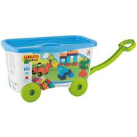 Steckbausteine 30 Teile, Ab 1,5 Jahren, mit Trolley - Multicolor, MODERN, Kunststoff (40,50/22,20/24cm) - Unico Plus