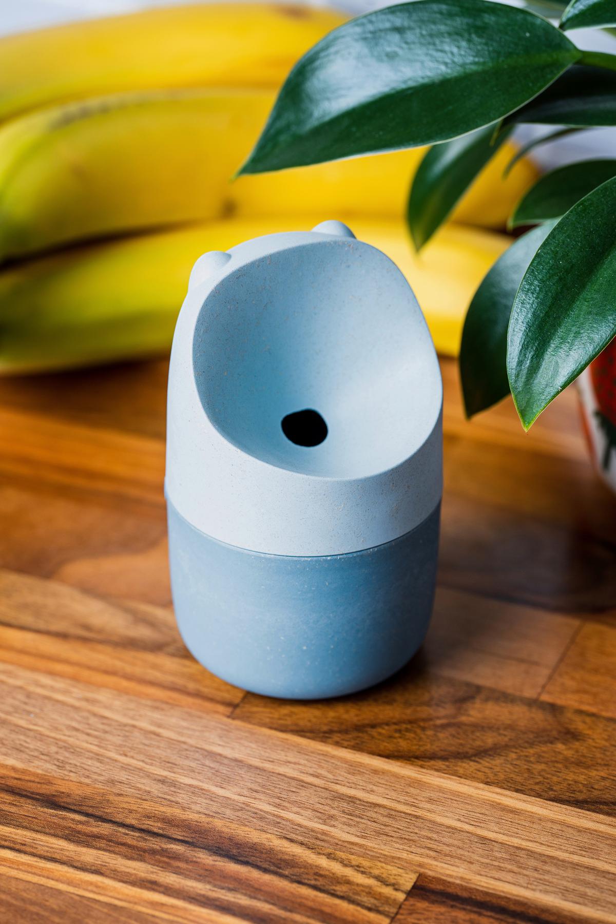 Fruchtfliegenfalle Eb-Hs-011 - Pastellblau, Basics, Holzwerkstoff/Kunststoff (6,9/11cm) - HAPPY SINKS