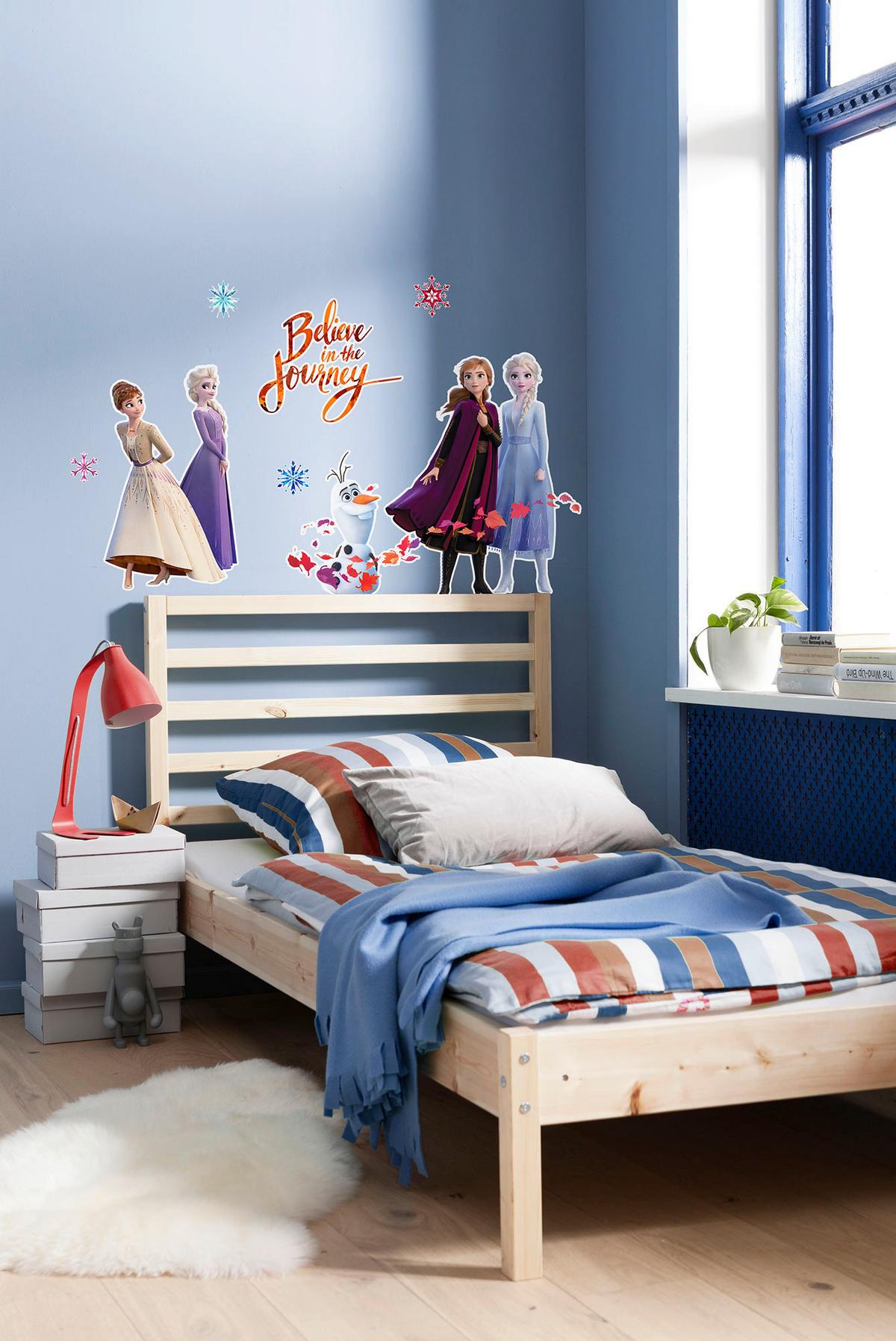 Wandtattoo Believe In The Journey - Basics, Kunststoff (50/70cm) - Komar