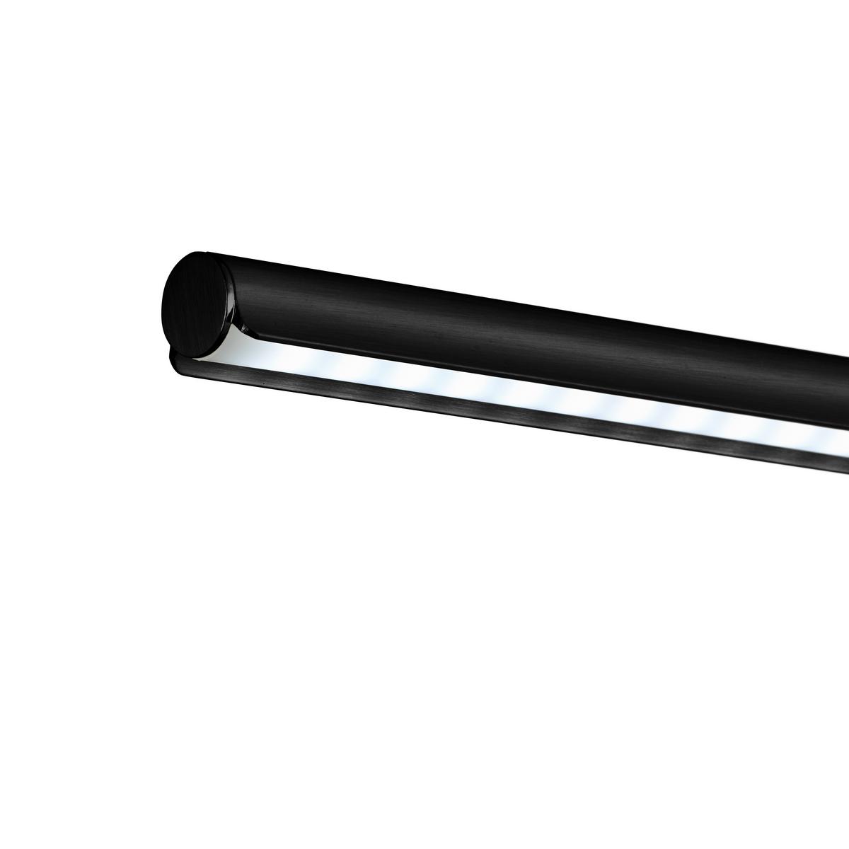 LED-Stehleuchte 40408 - Schwarz, Design, Kunststoff/Metall (23/130cm) - Fischer & Honsel