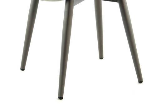 Esszimmerstuhl Cecil Hellgrün Gesteppt 2er-Set - Hellgrün, LIFESTYLE, Leder/Metall (51/80/60cm) - Kayoom