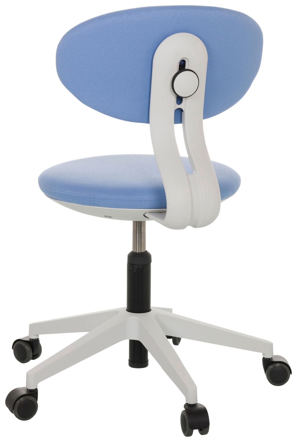 Jugenddrehstuhl Minimovo - Blau/Grau, Basics, Kunststoff/Textil (42/66-87/52cm) - MID.YOU
