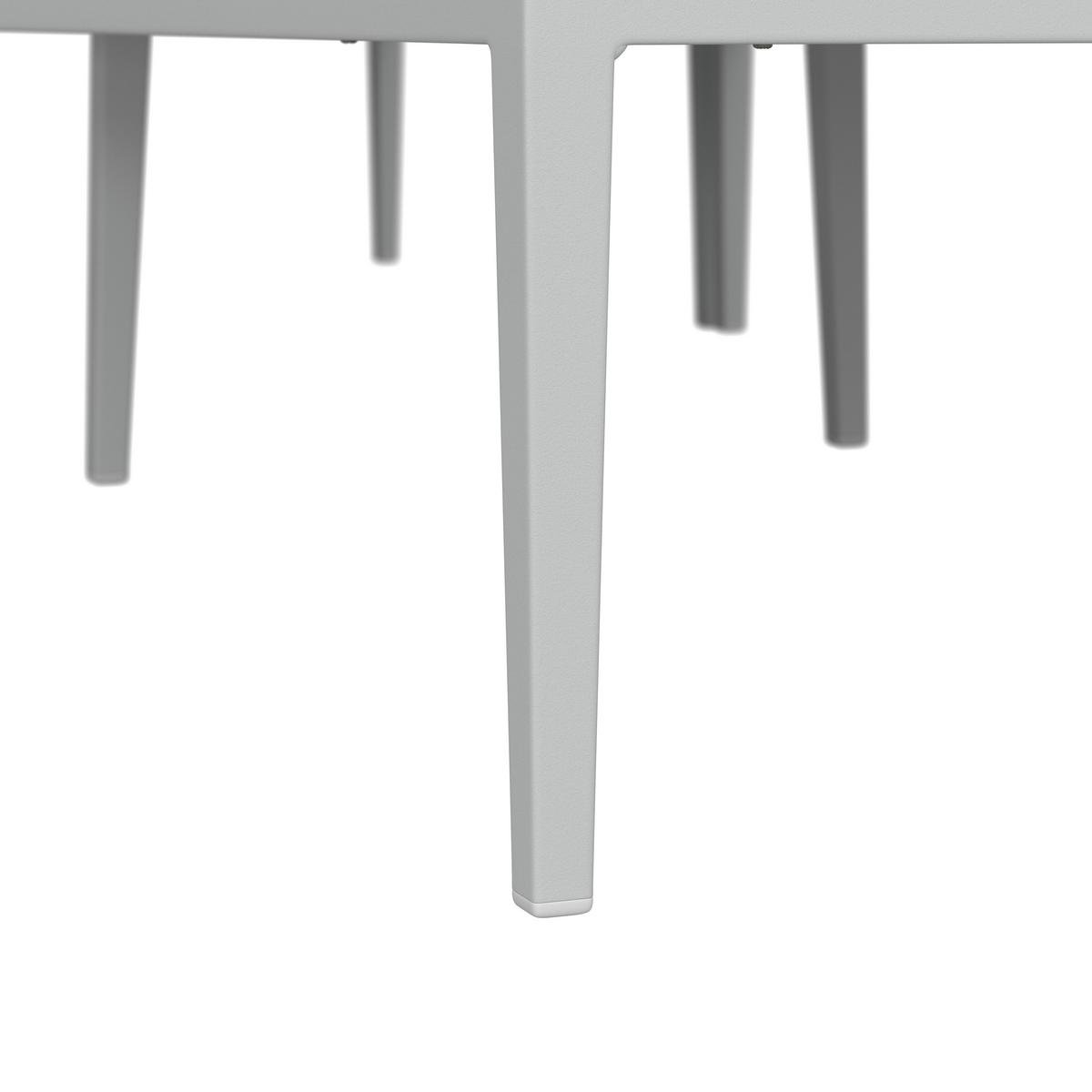 TERASOVÁ SEDACIA SÚPRAVA ÄNNA - krémová/prírodná farba, Modern, kov/textil (270/68/90cm) - Bessagi Garden