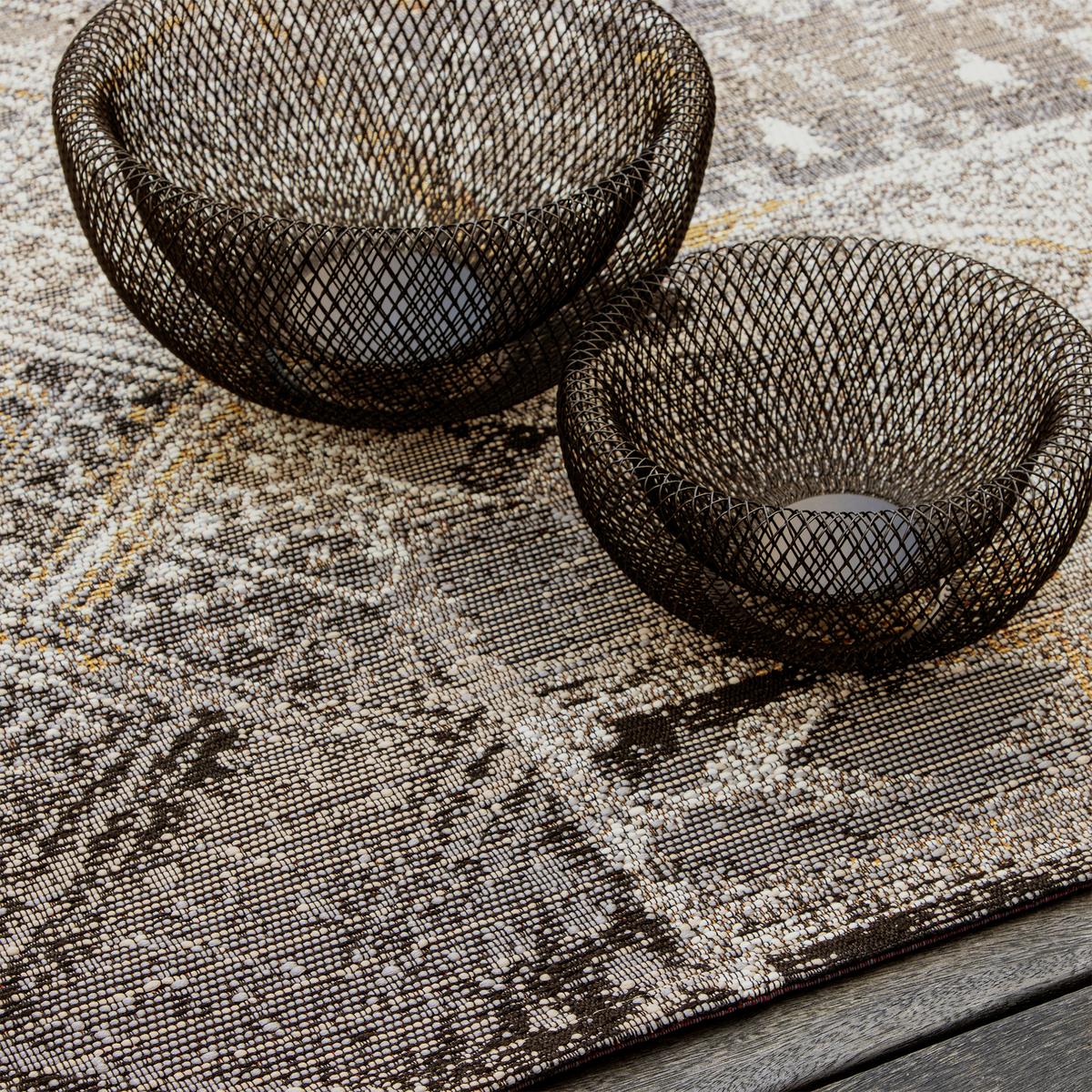 Outdoorteppich My Gobelina - Beige/Grau, Design, Textil (160/230cm) - Obsession