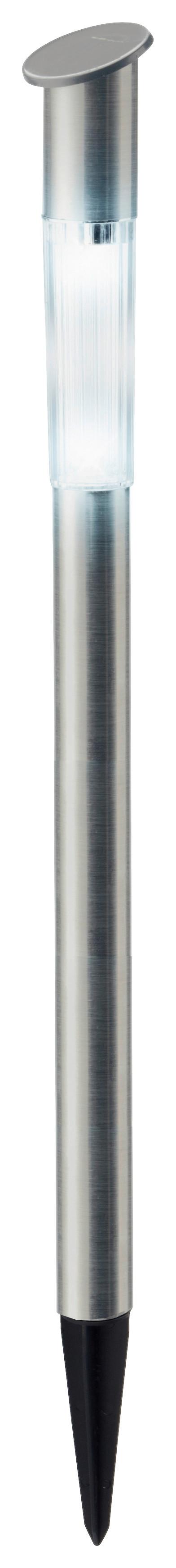 SOLÁRNÍ SVÍTIDLO NOLMI - barvy nerez oceli, Konvenční, kov/plast (5/70cm) - Modern Living