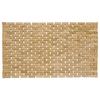 Badematte Bamboo - Naturfarben, MODERN, Textil (50/80cm) - Luca Bessoni