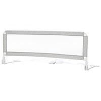 Bettschutzgitter Hugo - Hellgrau, Trend, Kunststoff/Metall (135/50cm) - Fillikid