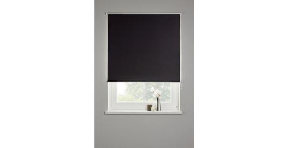 Verdunkelungsrollo Sarah - Schwarz, MODERN, Kunststoff (45/150cm) - Luca Bessoni