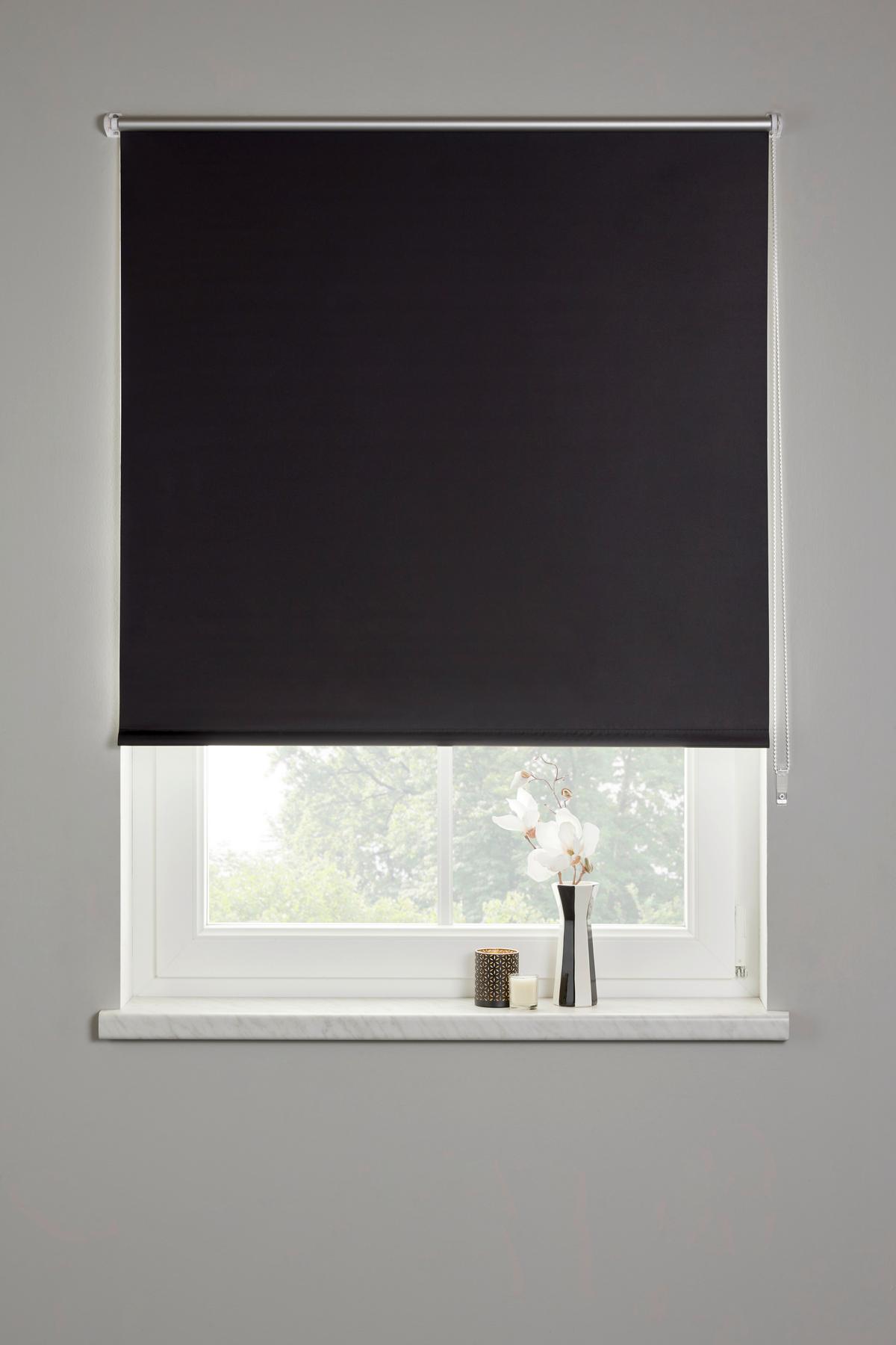 Sötétítő Roló Kb. 45/150cm - fekete, Modern, műanyag (45/150cm) - Luca Bessoni