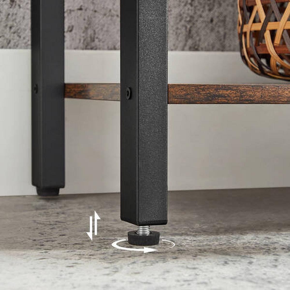Regal Regal B: 158 cm Braun/Schwarz - Schwarz/Braun, Trend, Holzwerkstoff (158/166/24cm) - Boxxx