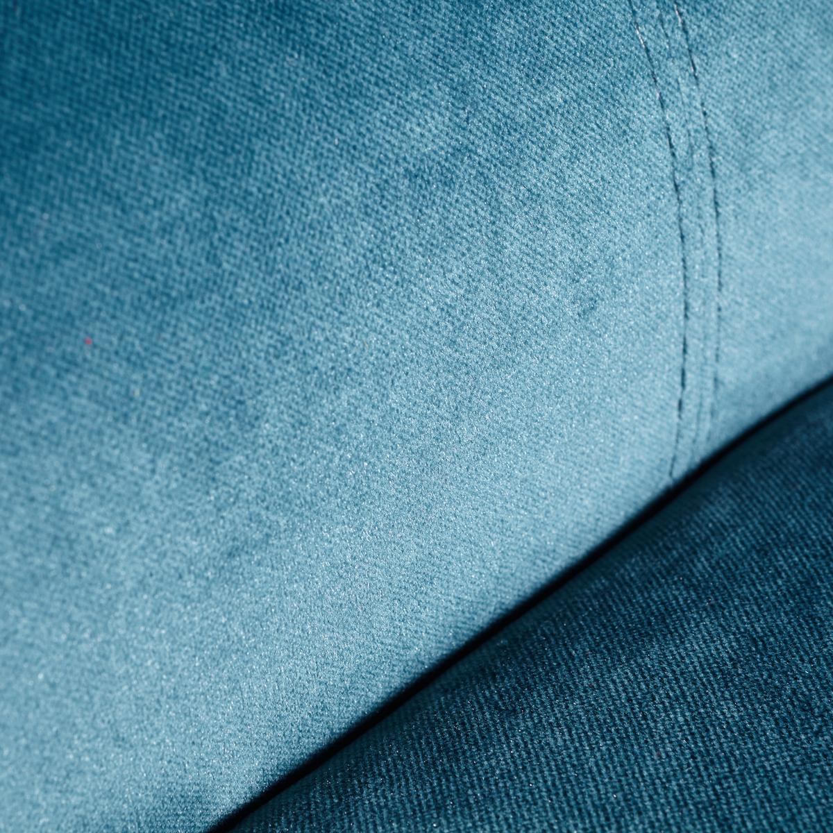 Sessel Meggy - Petrol/Schwarz, Design, Textil (77/93/80cm) - MID.YOU