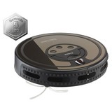 Trisa Staubsaugroboter Robo Clean - Schwarz, MODERN, Kunststoff (31.5/9,5cm)