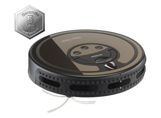 Trisa Staubsaugroboter Robo Clean - Schwarz, MODERN, Kunststoff (31.5/9,5cm)