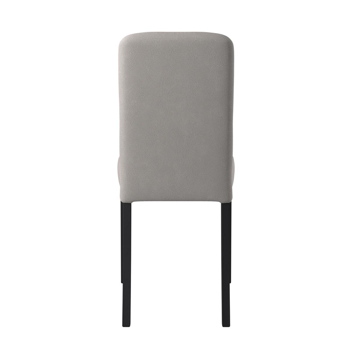 Stuhl Emma Ii - Schwarz/Grau, KONVENTIONELL, Holz (43/91/58cm)