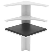 Eckelement Esal Weiß B: 43 Cm Esal - Weiß, MODERN, Holzwerkstoff (43/78/43cm) - MID.YOU