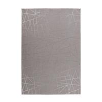 Teppich Silberfarben, Taupe Bijou 125, Bxl:  120x170 - Taupe/Silberfarben, KONVENTIONELL, Textil (120/170cm)