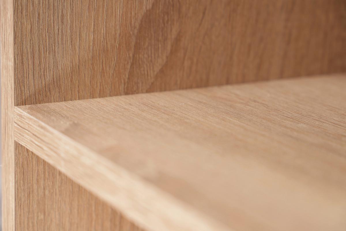 Bartisch Merle Grau/Eiche Dekor L:103cm - Eichefarben/Grau, Design, Holzwerkstoff (103/50/115cm) - Respekta