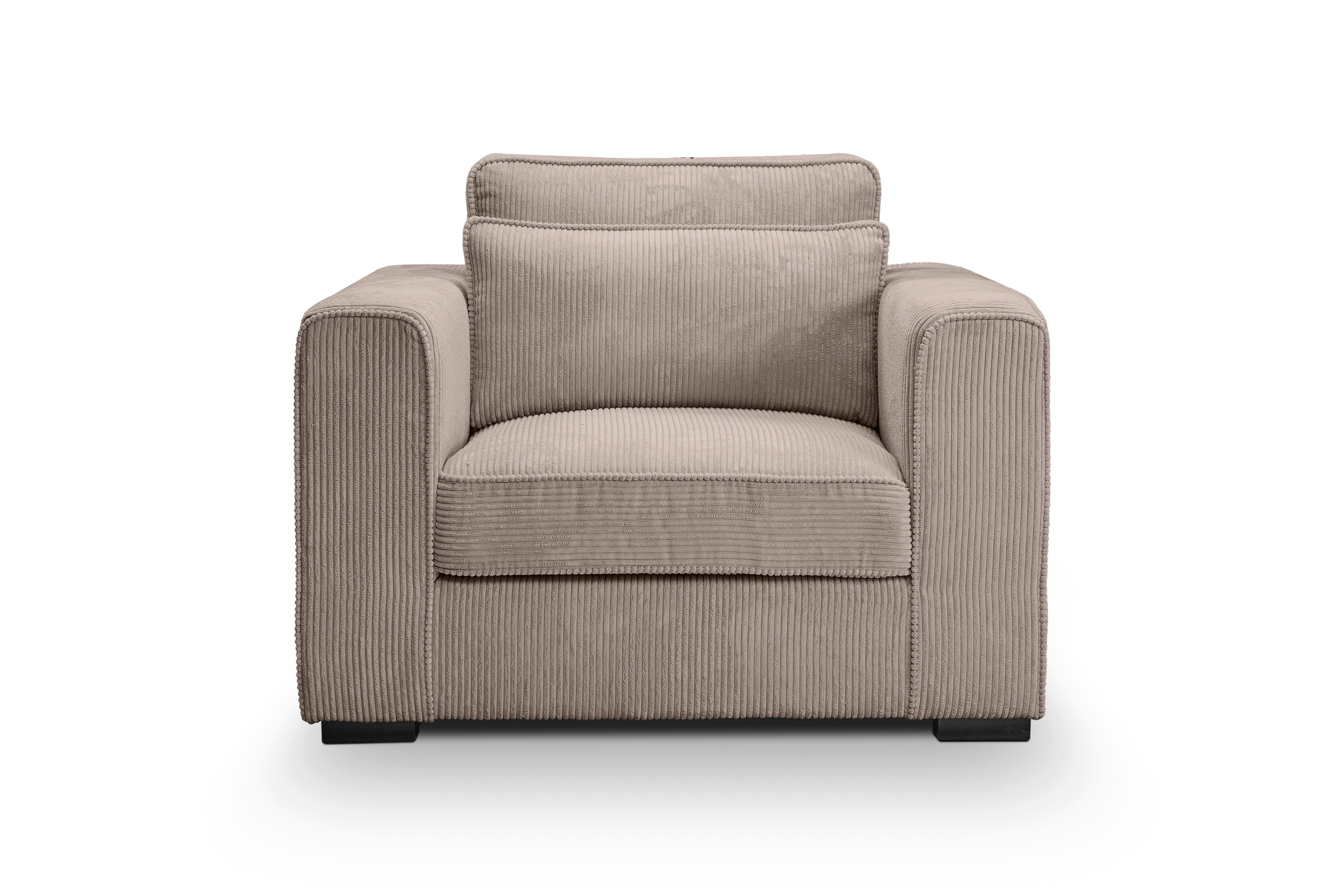 1,5-Sitzer Almera Beigebraun B: 120cm