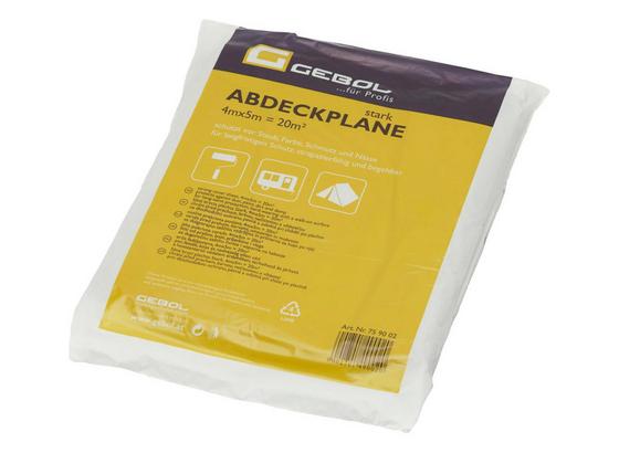 Abdeckplane 0,05 mm - Transparent, KONVENTIONELL, Kunststoff (500cm) - Gebol Abdeckplane 0,05 mm - Transparent, KONVENTIONELL, Kunststoff (500cm) - Gebol