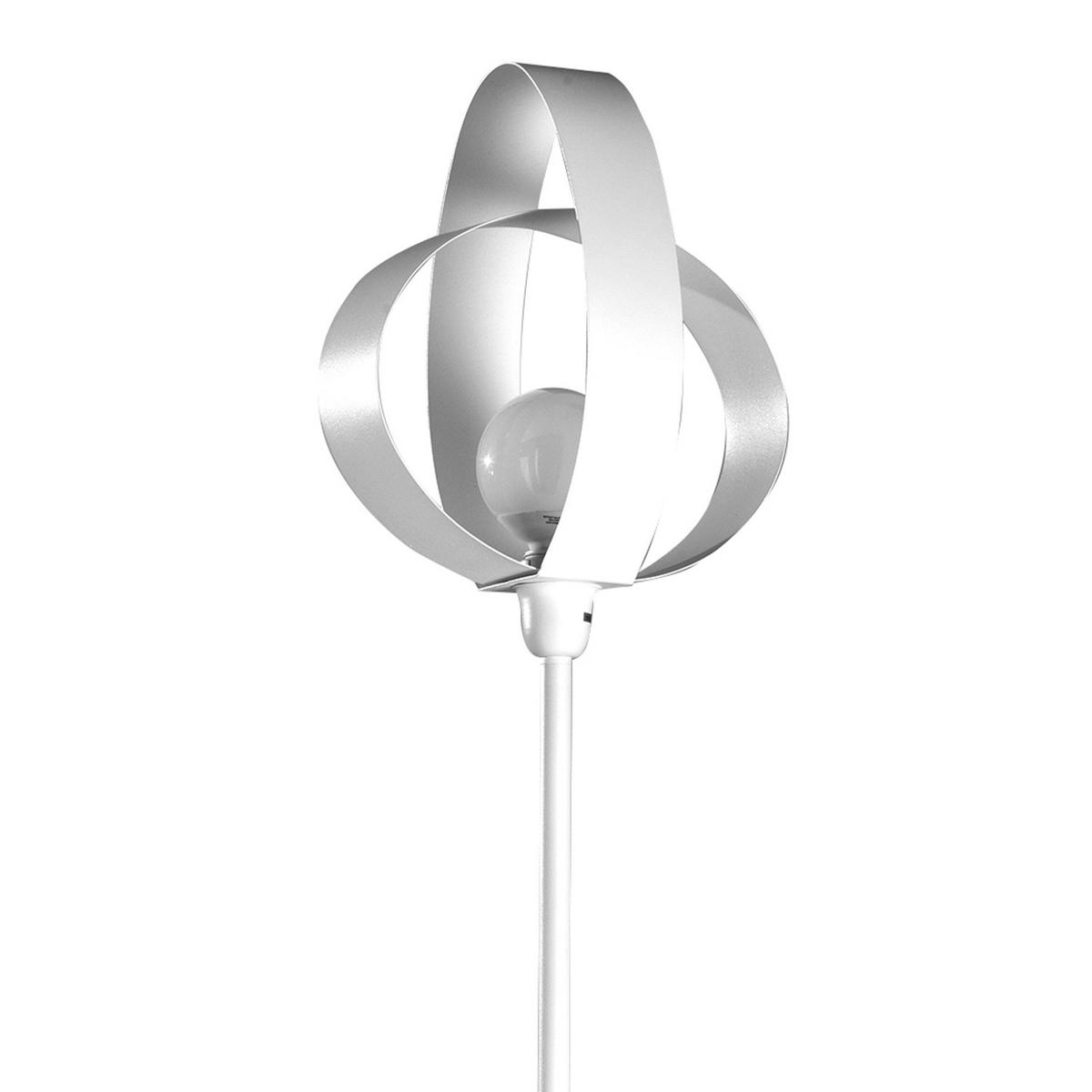 Stehleuchte 4735/pt - Weiß, Design, Metall (30/160cm)