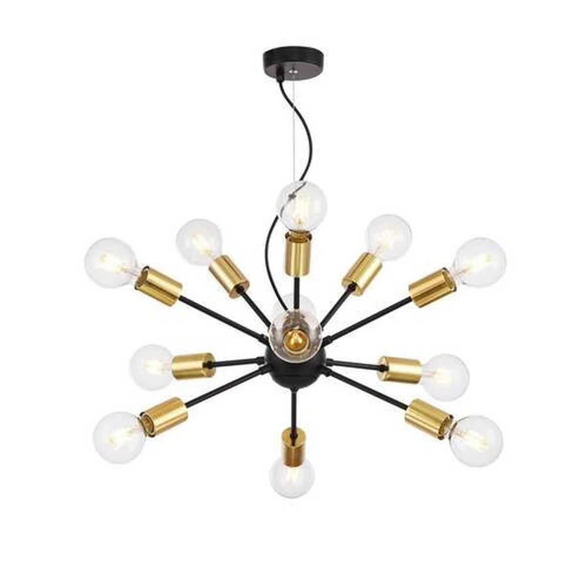 Pendelleuchte Jackson - Schwarz, Trend, Metall (75/55,7cm) - MAYTONI