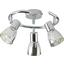Stropní Svítidlo Carla - barvy chromu, Moderní, kov/sklo (25/14cm) - Modern Living