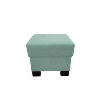 Taburetka CHANDLER, mätovozelená, max. do 150 kg - hnedá/mätovozelená, Design, drevo (51/43/51cm) - Ondega