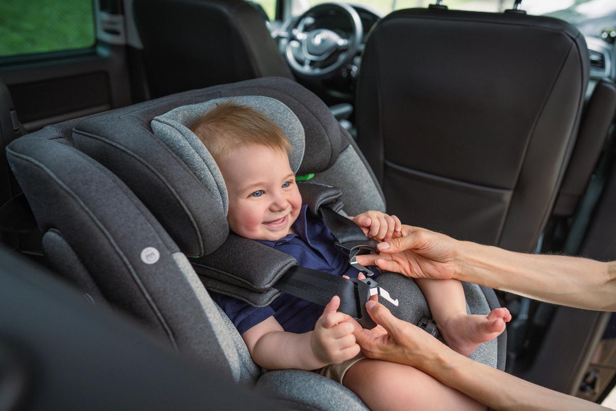 Reboarder-kindersitz One360 S - Schwarz, Basics, Kunststoff/Textil (43/58/48cm) - Osann