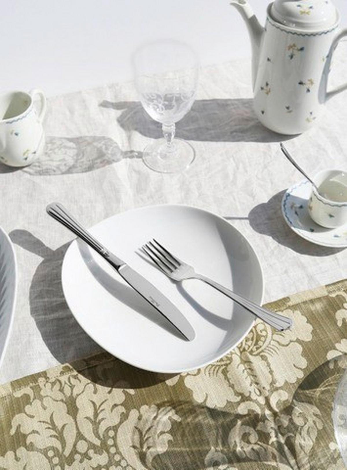 sada příborů BERNINI - barvy nerez oceli, Basics, kov - Pintinox