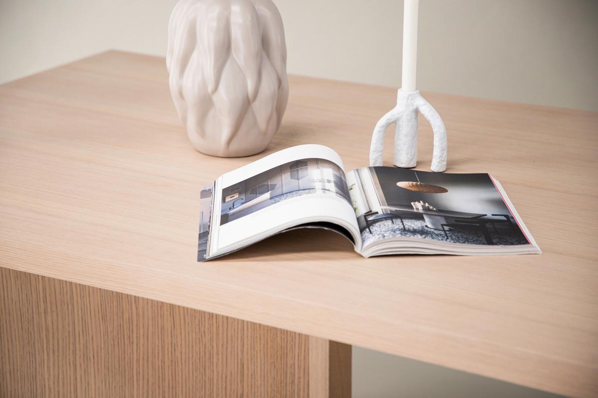 Esstisch Bassholmen - Beige, Design, Holz/Holzwerkstoff (240/100/74cm) - Livetastic