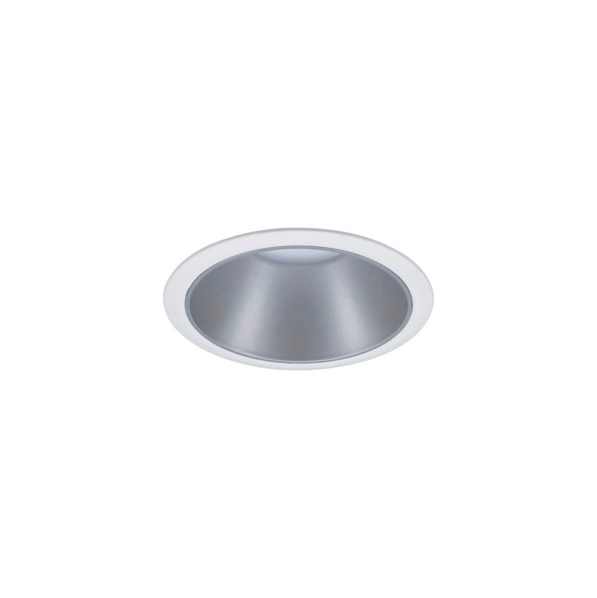 Einbauspot Ø 8,8 Cm Weiß/ Silberfarben 3-Teilig Dimmbar - Design (8,8cm) - Paulmann