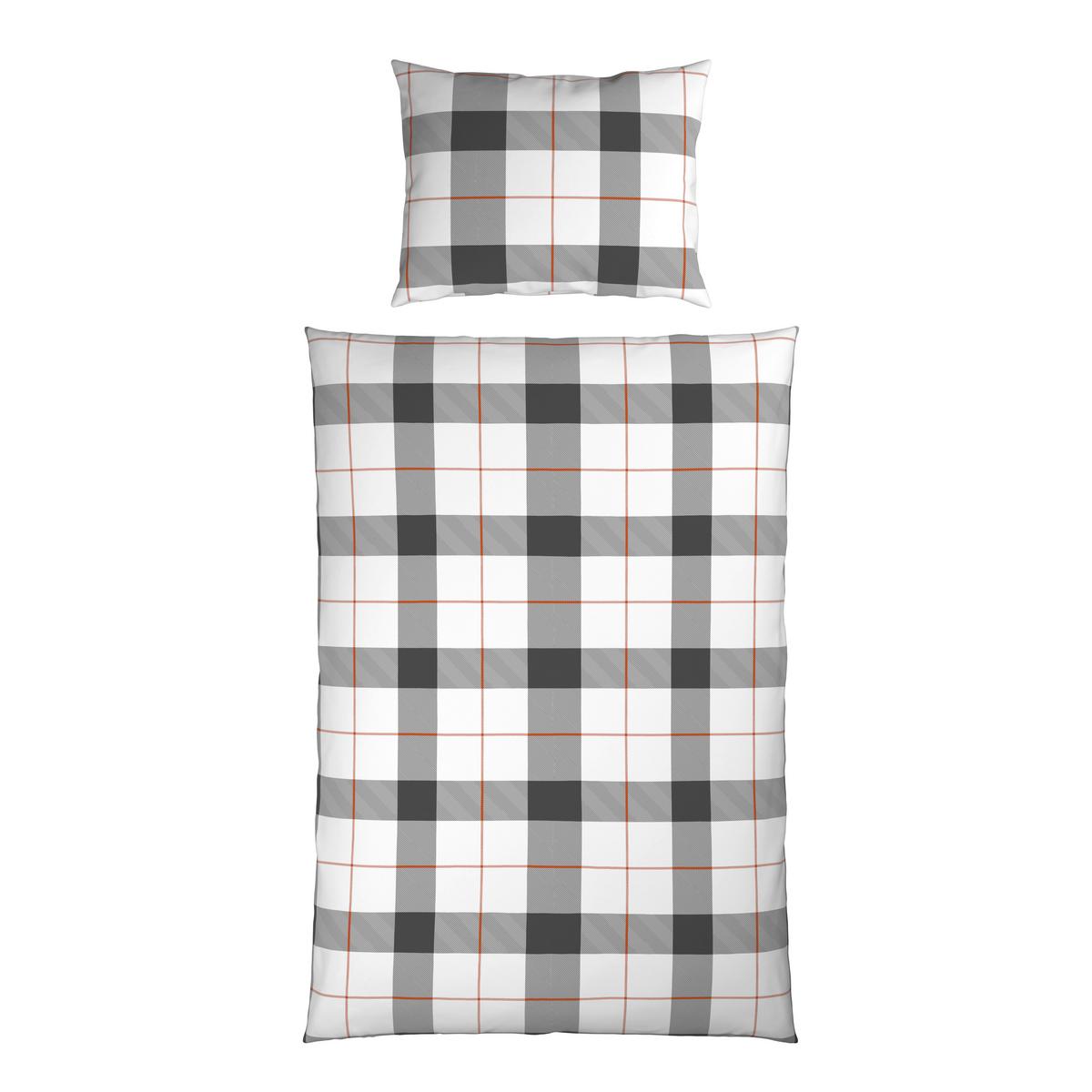 POSTEĽNÁ BIELIZEŇ KAROLIN - čierna/biela, Konventionell, textil (140/200cm) - Mömax