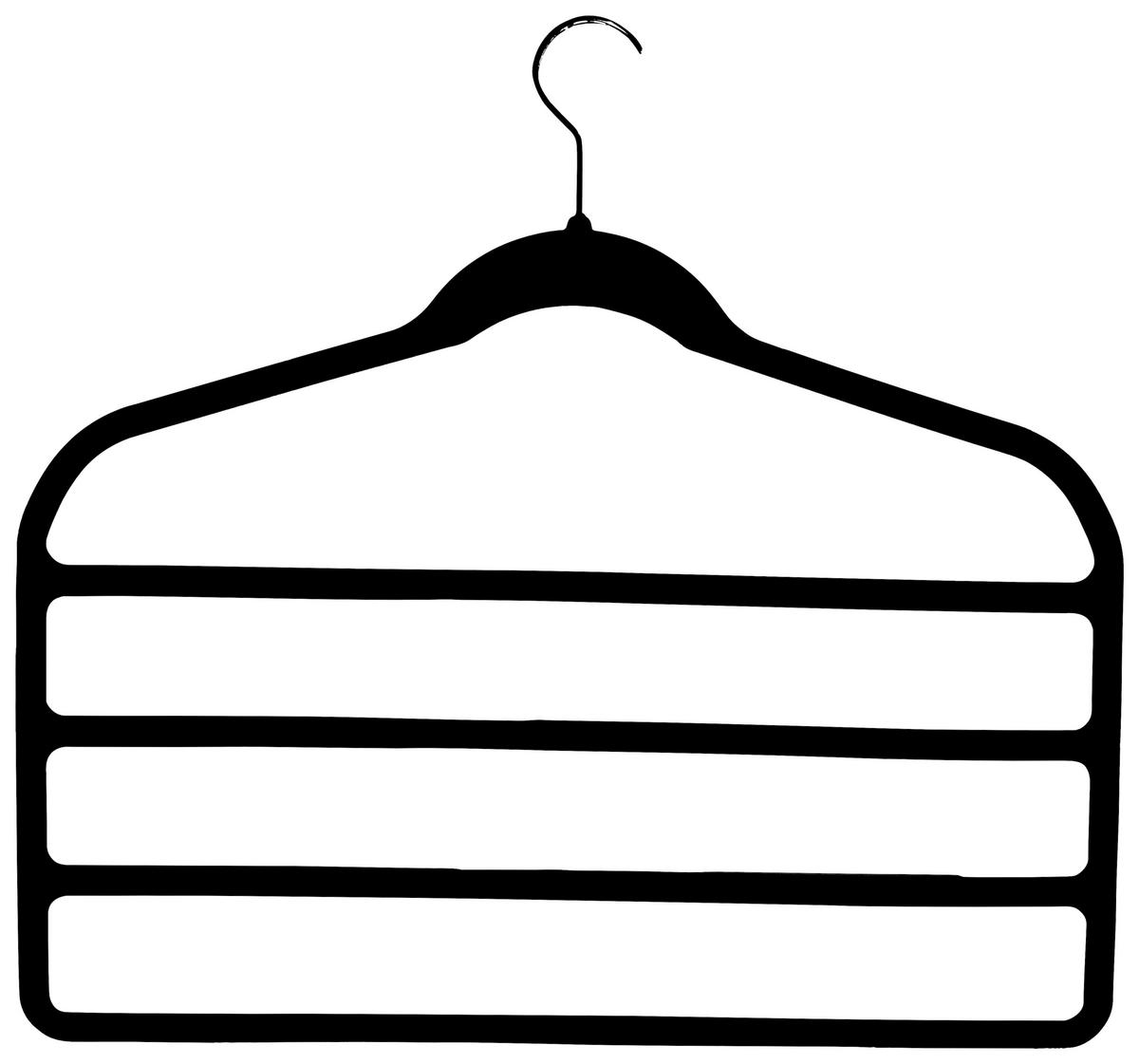 RAMÍNKO NA KALHOTY VELVET - černá, Moderní, kov/textil (45/42,5/0,5cm) - Mömax