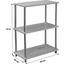Polc Timilli 1 - Tölgyfa/Króm, modern, Faalapú anyag/Fém (60/76/30cm) Polc Timilli 1 - Tölgyfa/Króm, modern, Faalapú anyag/Fém (60/76/30cm)