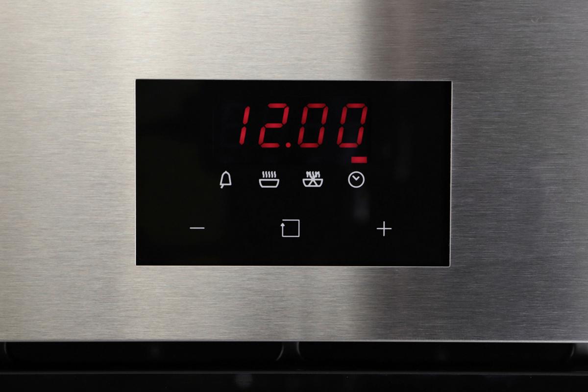 EINBAUBACKOFEN Schwarz B: 59,4cm - Schwarz, Trend, Glas/Metall (59,4/59,5/52,1cm) - Respekta
