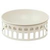 Dekorační miska Base, Ø: 24cm - béžová, kov (24/9cm) - Modern Living