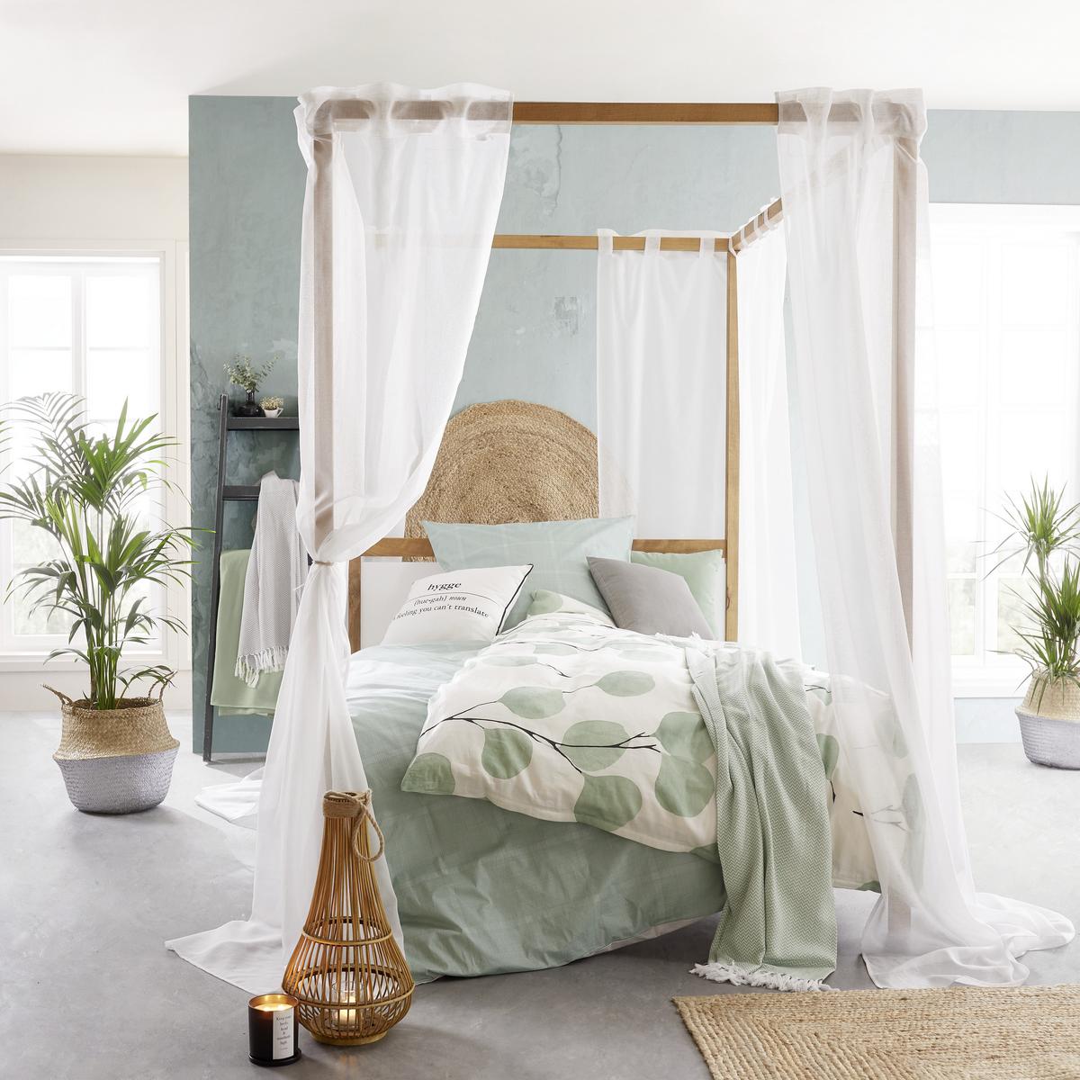 HOTOVÝ ZÁVES Tosca, 2x140/245cm, biela - biela, textil (140/245cm) - Modern Living