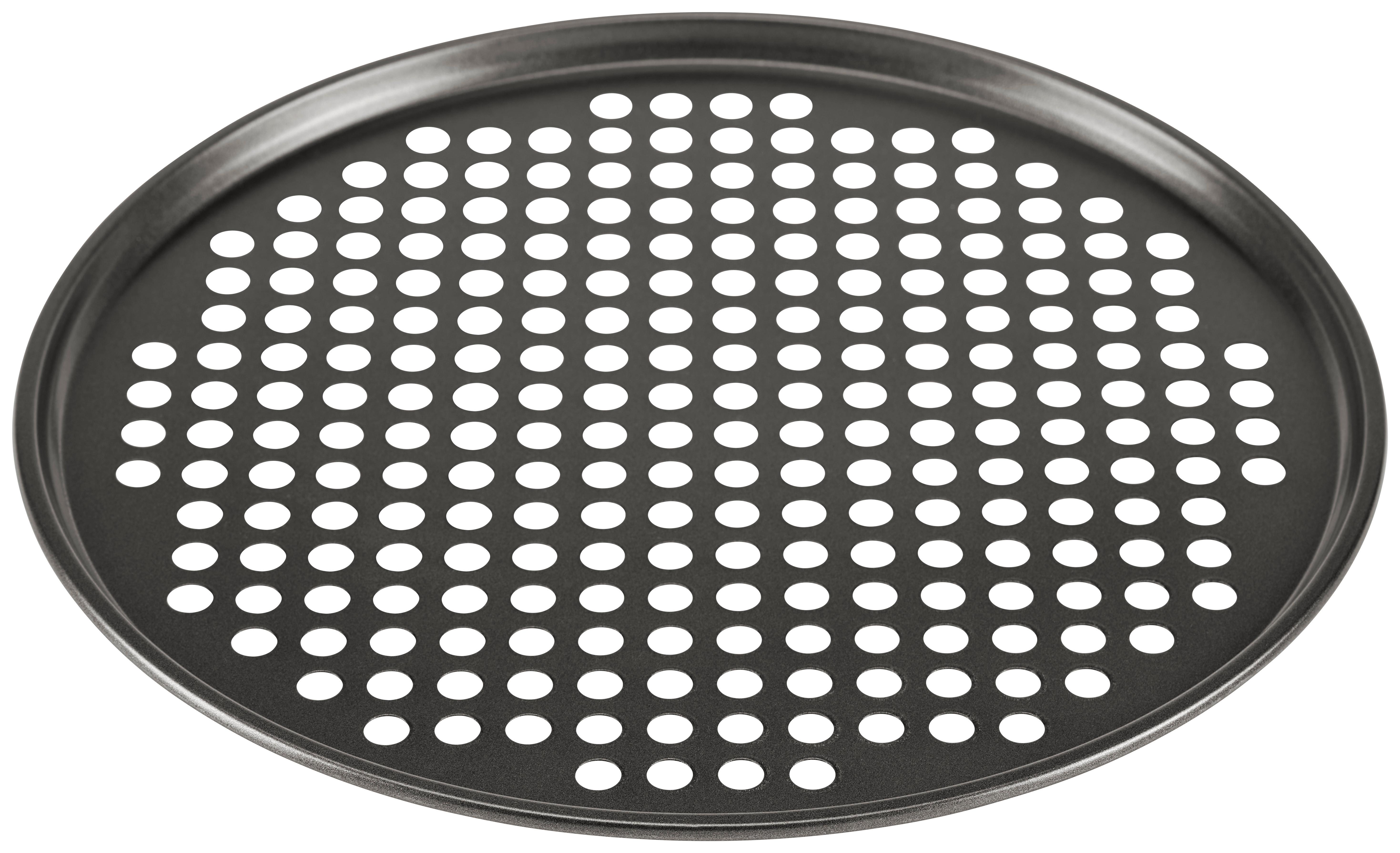 Pizzablech Aleha - Dunkelgrau, Basics, Metall (32/1cm) - James Wood