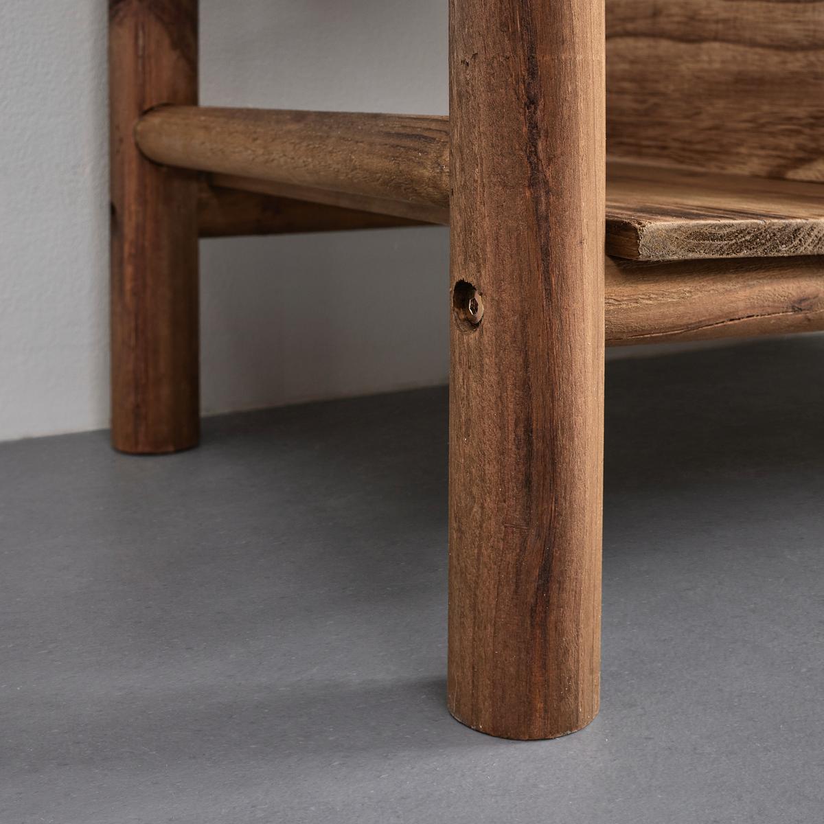 Regál masiv JASMIN - přírodní barvy, Moderní, dřevo (100/160/38cm) - Livetastic