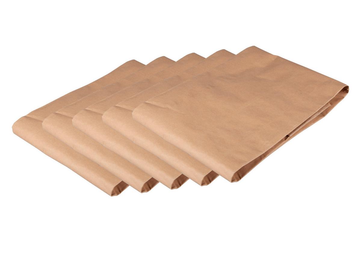 Papier Abfallsack, 5-er Pack 110 Liter - Naturfarben, Basics, Papier (60/110/17cm) - Windhager