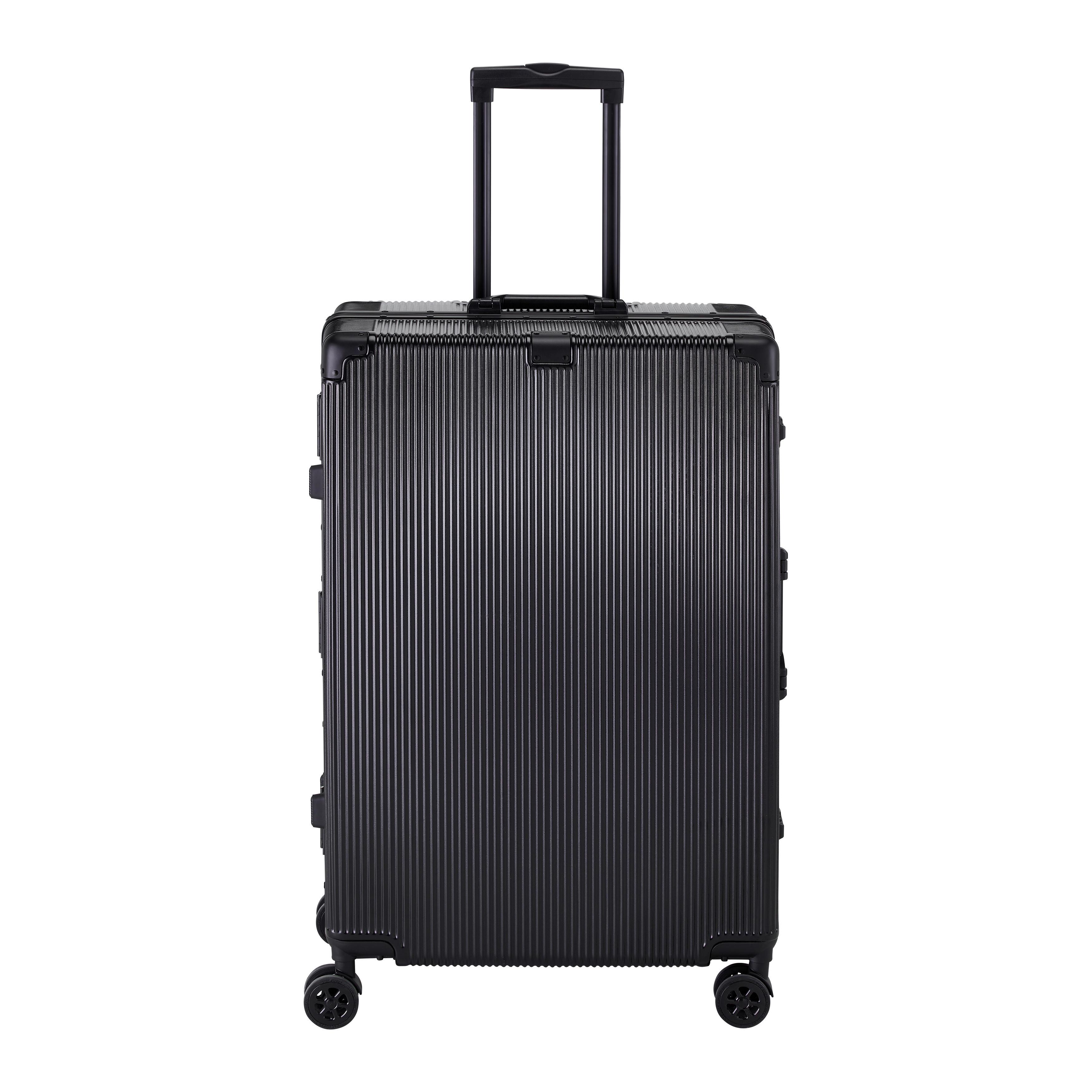 Cestovný kufor MIAMI -L- - čierna, Modern, kov/textil (51/31/78cm) - Mömax