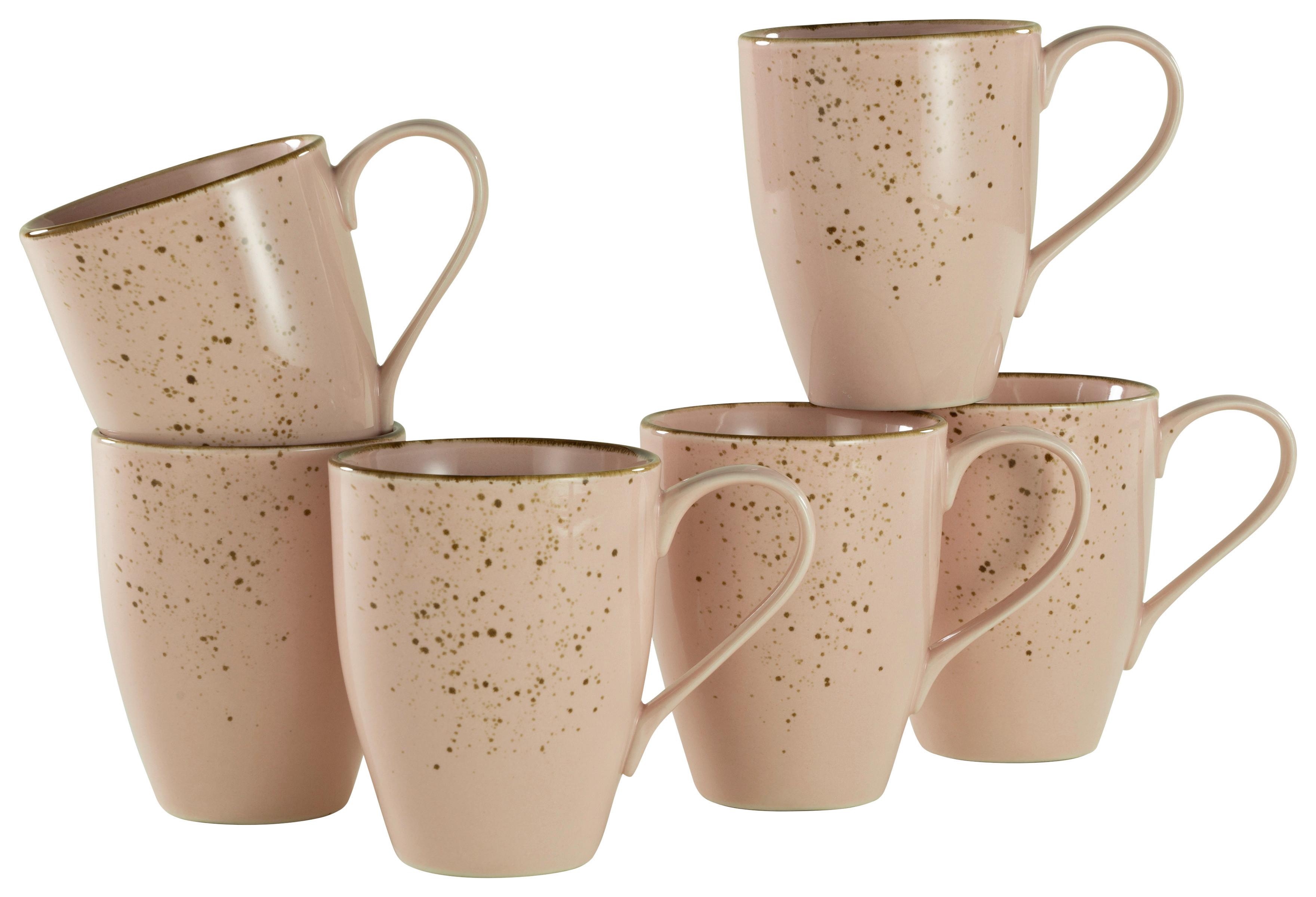 Kaffeebecherset 21971 Nature Collection - Hellrosa, Trend, Keramik (300ml) - Creatable