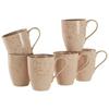 Kaffeebecherset 21971 Nature Collection - Hellrosa, Trend, Keramik (300ml) - Creatable