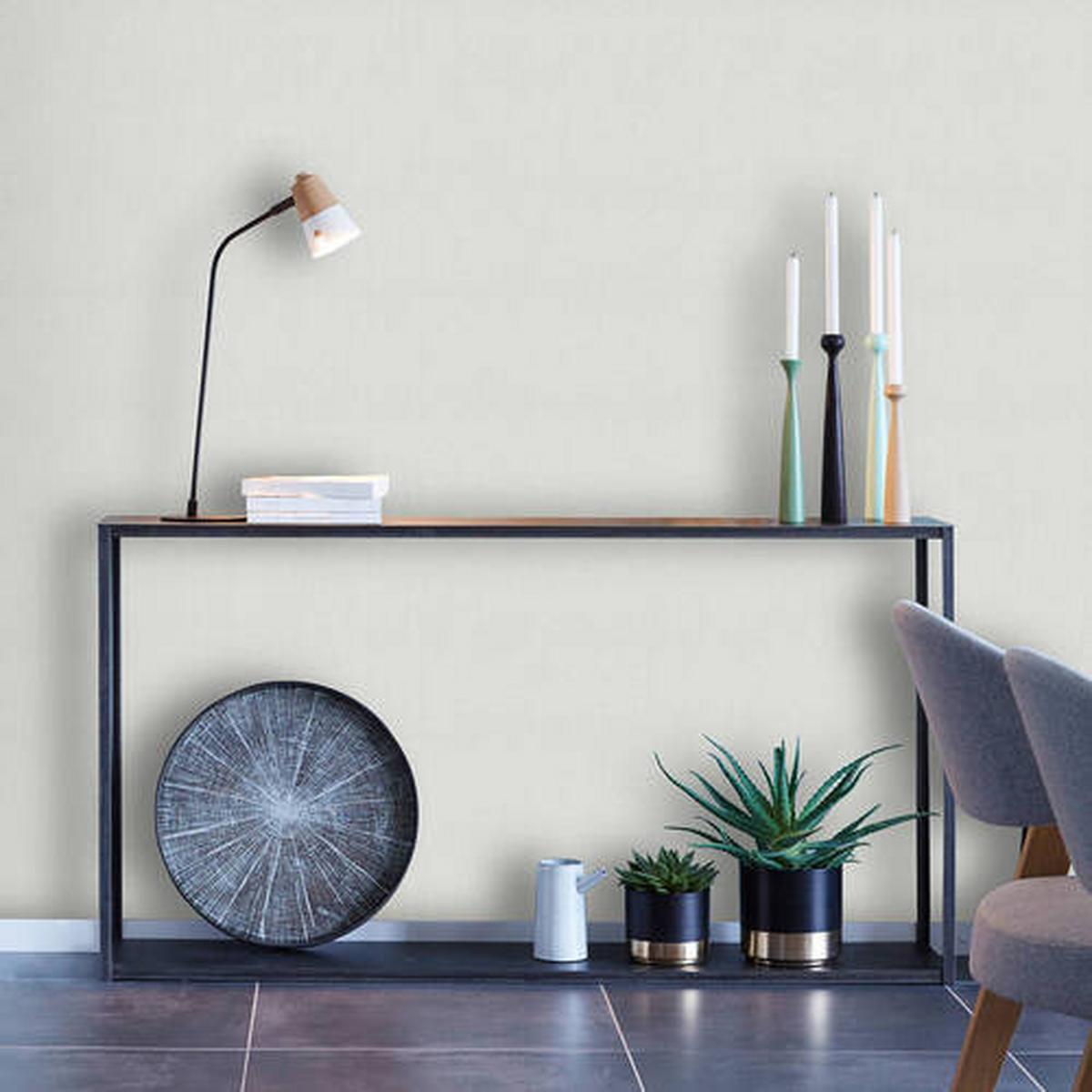 Vliestapete 104637 - Beige, Basics, Papier/Kunststoff (52/1000cm)