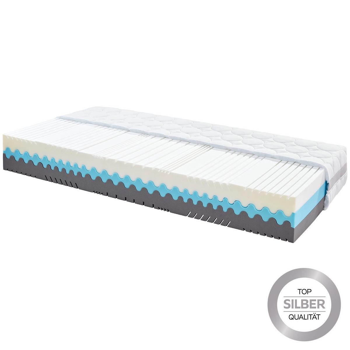 Matrac Silvy Deluxe 90x200cm, H3/ H4 - biela, textil (90/200cm) - Primatex