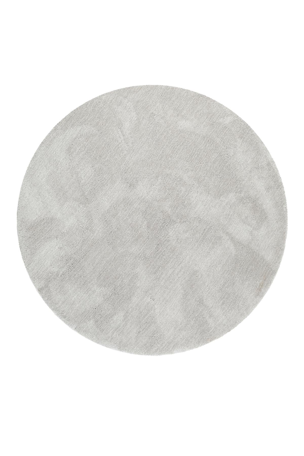 Hochflorteppich Grau, Ø: Ca. 120 Cm - Grau, KONVENTIONELL, Textil (120cm) - Esprit