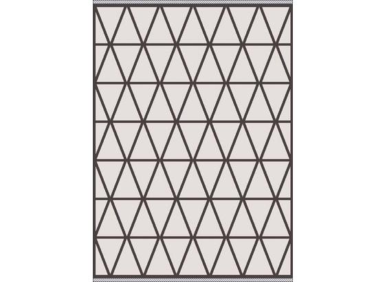 Koberec Tkaný Na Plocho Phoenix 3 - šedá/antracitová, Moderní, textil (160/230cm) - Modern Living Koberec Tkaný Na Plocho Phoenix 3 - šedá/antracitová, Moderní, textil (160/230cm) - Modern Living