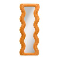 Spiegel Suki Orange ca. 60x160x4cm - oranžová, Lifestyle, kompozitní dřevo/textil (60/160/4cm) - Mömax